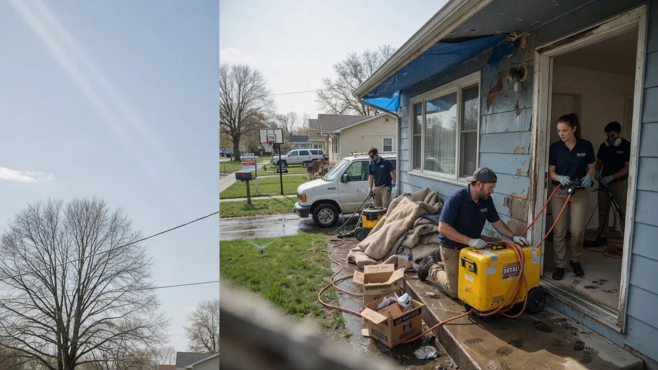 Basement Flood Cleanup in Hardinsburg, IN near me